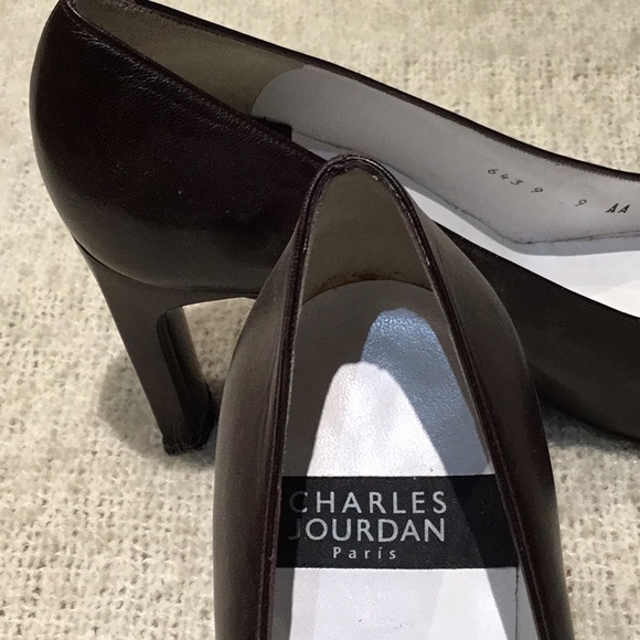 Charles Jourdan Paris 9 AA Rich Chocolate Brown - Picture 4 of 8